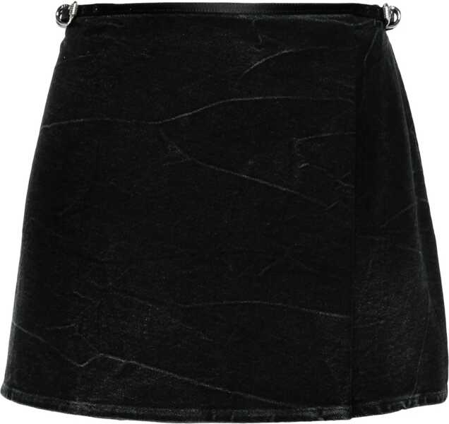 Fuste casual Givenchy Voyou Wrap Skirt BLACK Femei (BM 16465854) 1
