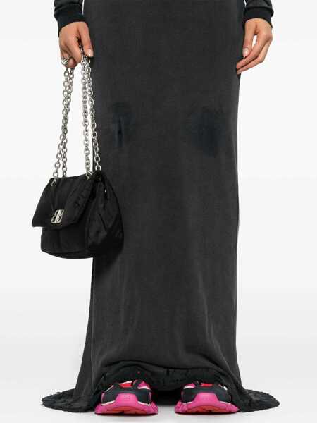 Rochii casual Balenciaga Long Dress BLACK Femei (BM 16465857) 5
