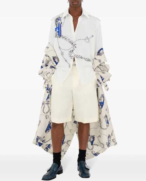 Pantaloni scurti Burberry Tailored Bermuda WHITE Barbati (BM 16465863) 2