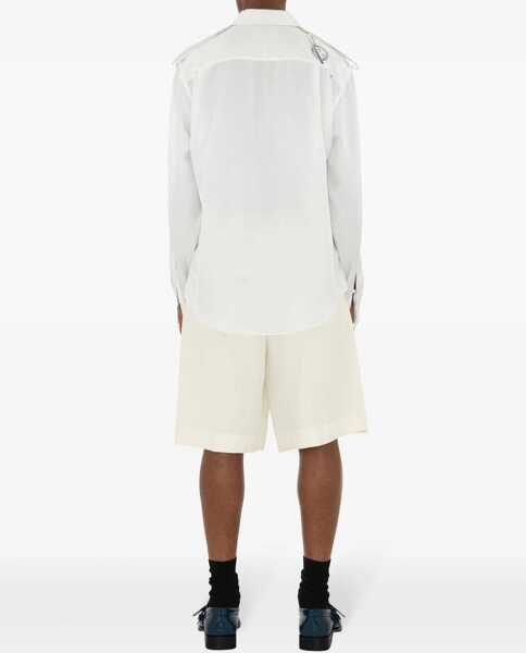 Pantaloni scurti Burberry Tailored Bermuda WHITE Barbati (BM 16465863) 5