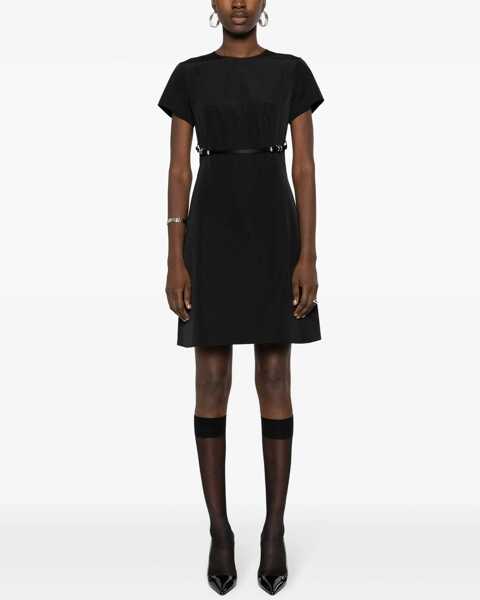 Rochii casual Givenchy Taffeta Voyou Dress BLACK Femei (BM 16465917) 2