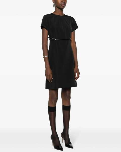Rochii casual Givenchy Taffeta Voyou Dress BLACK Femei (BM 16465917) 3
