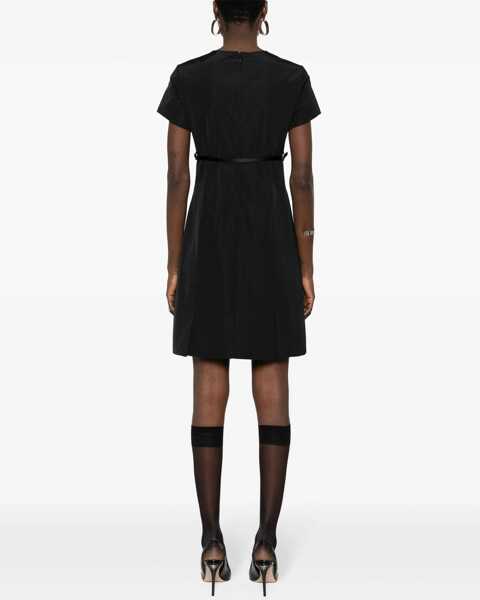 Rochii casual Givenchy Taffeta Voyou Dress BLACK Femei (BM 16465917) 4