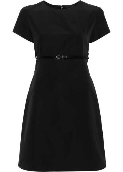 Rochii casual Givenchy Taffeta Voyou Dress BLACK Femei (BM 16465917) 1