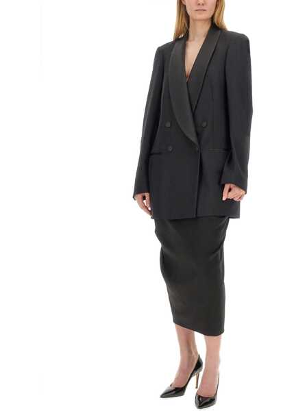 Sacouri Dries Van Noten Double-Breasted Jacket BLACK Femei (BM 16466082) 2