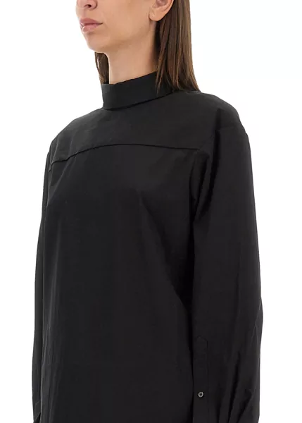 Bluze Dries Van Noten Plaid Shirt BLACK Femei (BM 16466112) 4