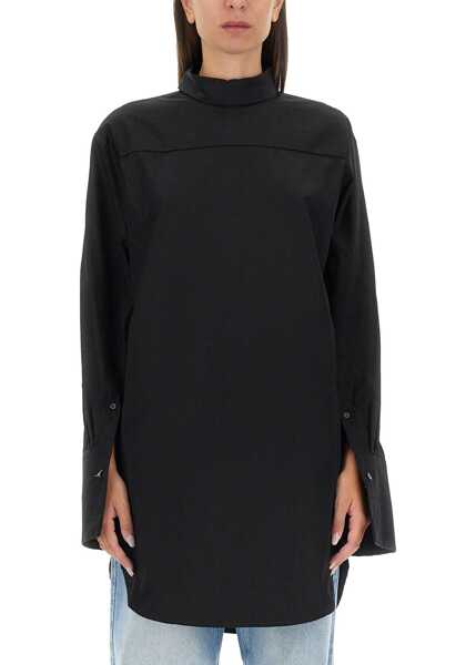 Bluze Dries Van Noten Plaid Shirt BLACK Femei (BM 16466112) 1