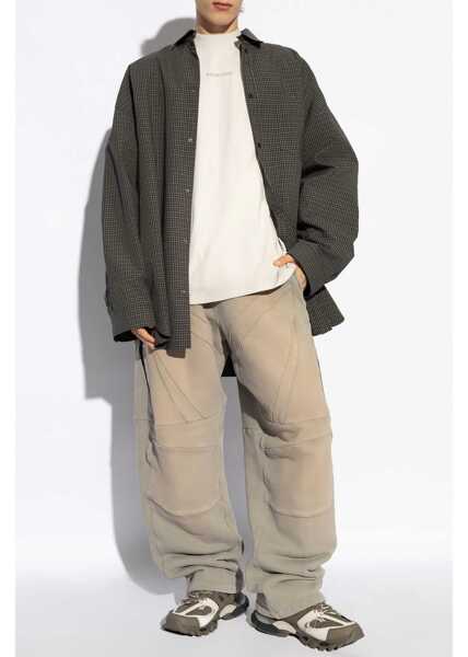 Camasi casual Balenciaga Large Fit Outerwear Shirt MULTICOLOUR Barbati (BM 16466214) 2