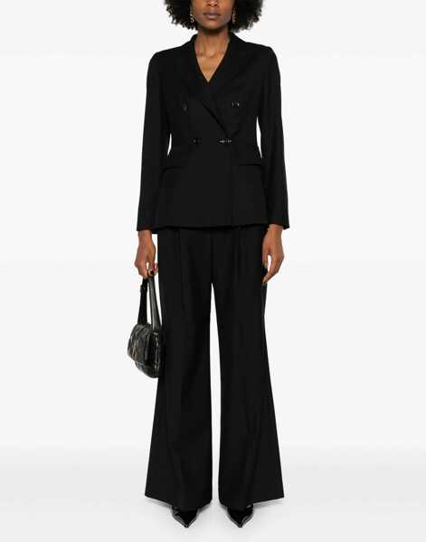 Pantaloni casual Givenchy Pantsuit BLACK Femei (BM 16466373) 2