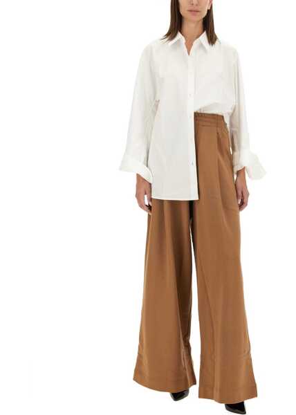 Pantaloni casual Dries Van Noten Jogging Pants BROWN Femei (BM 16466679) 2