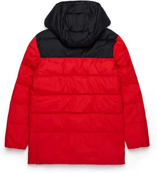 Jachete Diesel Two-Tone Padded Julps Jacket With Printed Logo Black Baieti (BM 16467699) 2