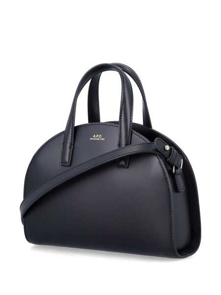 Genti de umar A.P.C. A.P.C. Tote Demi Lune Small Black Femei (BM 16468926) 4