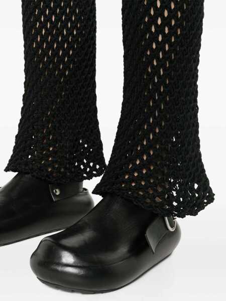 Pantaloni casual ALANUI Alanui Knitted Trousers Black Femei (BM 16470720) 5