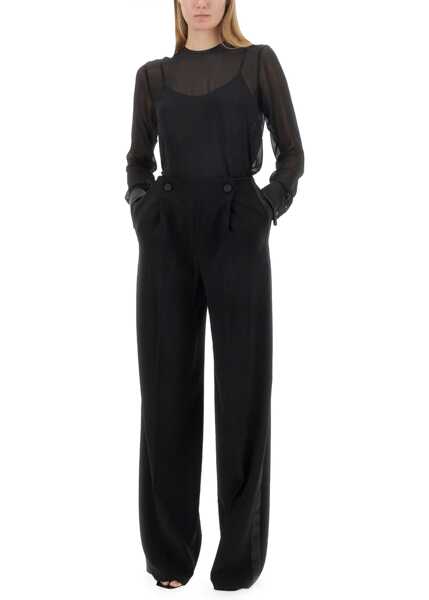 Pantaloni casual Max Mara Long Pants BLACK Femei (BM 16471431) 2