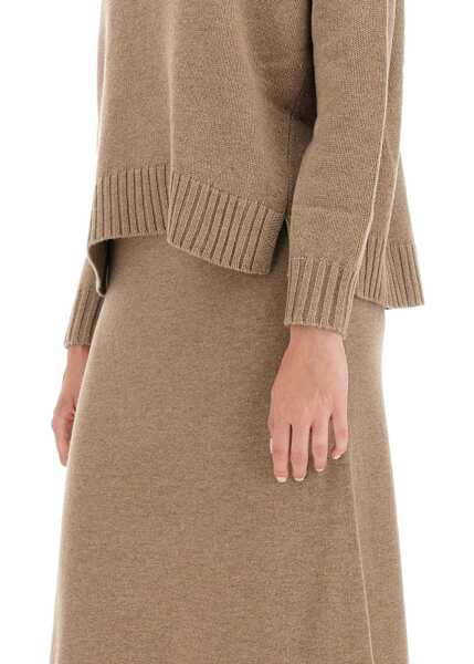 Pulovere casual Max Mara Turtleneck Shirt BEIGE Femei (BM 16471446) 4