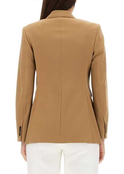 Sacouri Max Mara Double-Breasted Blazer BEIGE Femei (BM 16471467) 3