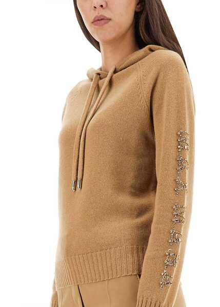 Pulovere casual Max Mara Ananas Sweatshirt BEIGE Femei (BM 16471476) 4