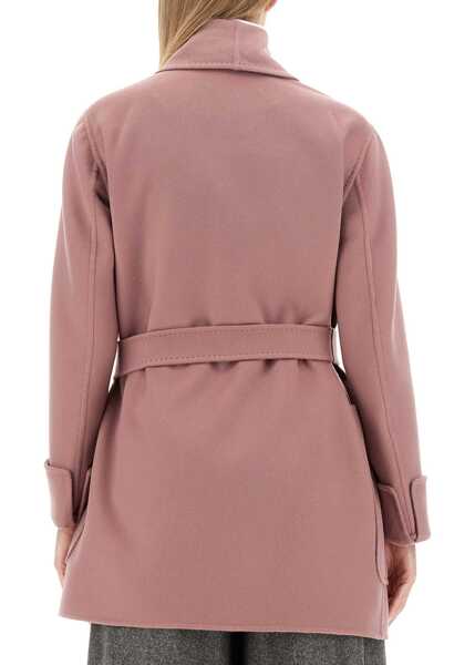Sacouri office Max Mara Belted Jacket PINK Femei (BM 16471506) 3