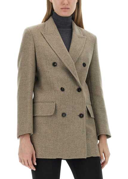 Sacouri office Max Mara Belinda Jacket BEIGE Femei (BM 16471509) 4