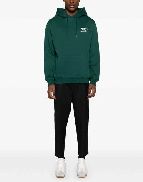 Bluze de trening DRLE DE MONSIEUR Slogan Sweatshirt GREEN Barbati (BM 16471605) 2