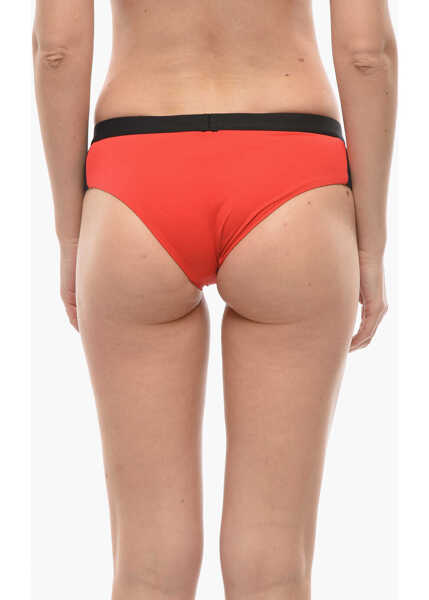 Costume de baie intregi Karl Lagerfeld Two-Tone Sport Bikini Bottom With Logoed Elastic Band On The Black Femei (BM 16472046) 2