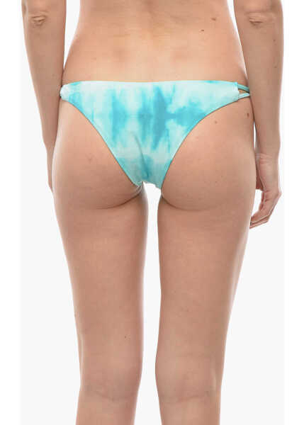 Costume de baie intregi Karl Lagerfeld Tie-Dye Effect Bikini Bottom With Cut-Out Details Light Blue Femei (BM 16472058) 3