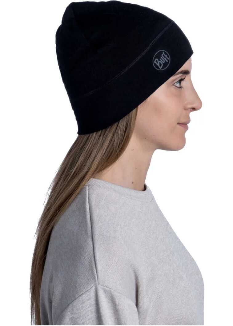 Caciuli Buff Merino Lightweight Beanie Black Barbati (BM 16472340) 4