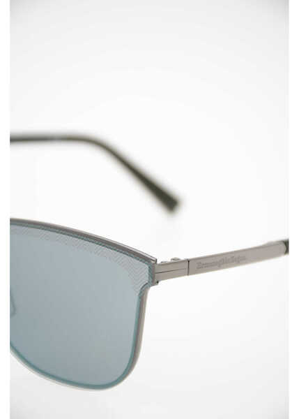 Ochelari de soare Ermenegildo Zegna Full Rim Universal Fit Sunglasses Green Barbati (BM 16472355) 4