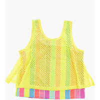 Bluze pentru Baieti - Bluze Nike Openwork Dri-Fit Tank Top Yellow Baieti (BM 16472376) - B-mall.ro