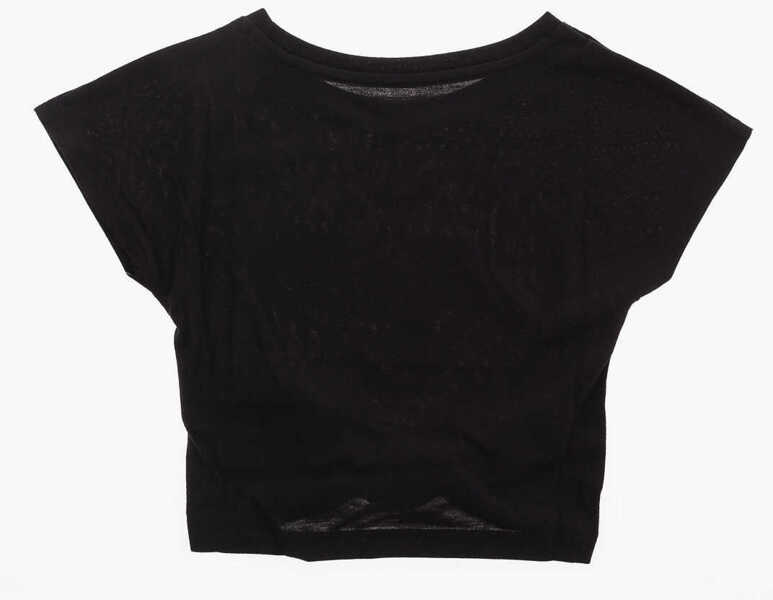 Tricouri Nike Heart-Print T-Shirt With Bow Glow In The Dark Black Baieti (BM 16472379) 3