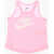 Nike Logo Printed Tank Top Pink