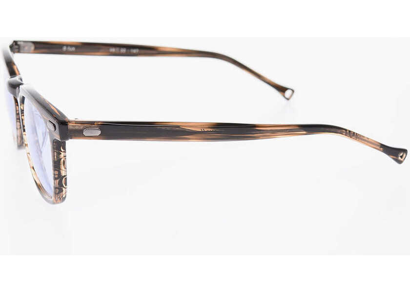 Ochelari de soare OAMC Turtle Printed Wayfarer Sunglasses Brown Barbati (BM 16472391) 2