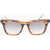 OAMC Turtle Printed Wayfarer Sunglasses Brown