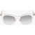OAMC Transparent Wayfarer Sunglasses White