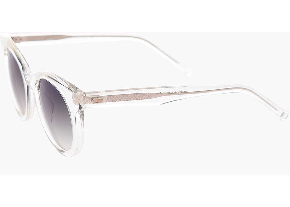 Ochelari de soare OAMC Transparent Oversized Sunglasses White Barbati (BM 16472484) 2