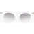OAMC Transparent Oversized Sunglasses White