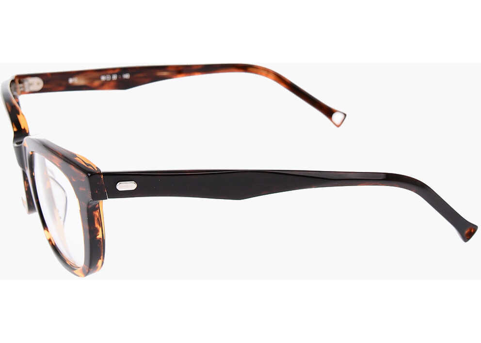 Ochelari de soare OAMC Turtle Printed Wayfarer Sunglasses Brown Barbati (BM 16472490) 2