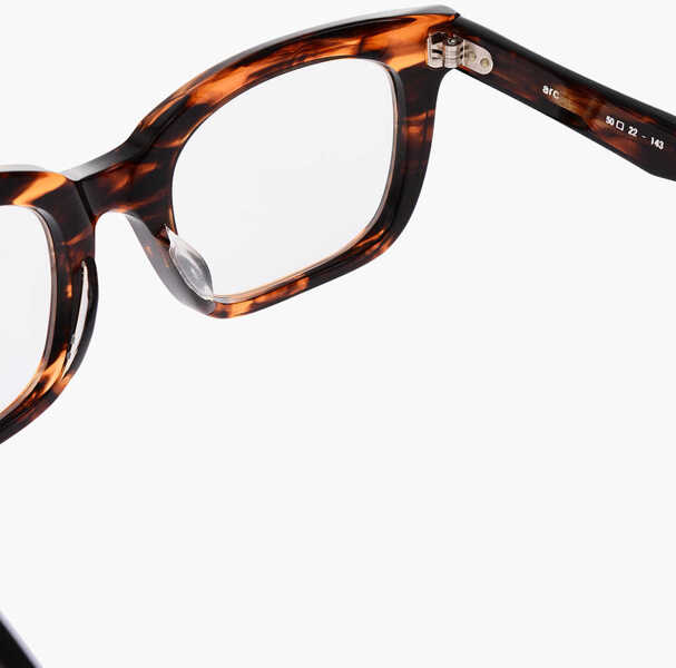 Ochelari de soare OAMC Turtle Printed Wayfarer Sunglasses Brown Barbati (BM 16472490) 3