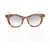 OAMC Plastic Oversized Sunglasses Brown