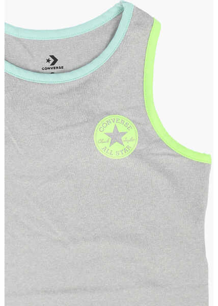 Bluze Converse All Star Chuck Taylor Logo Printed Tank Top Black Baieti (BM 16472505) 2