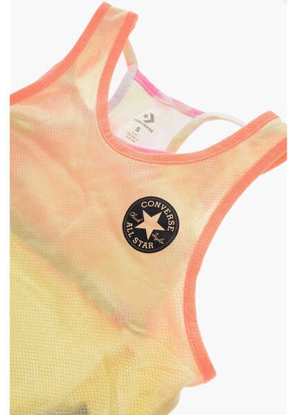 Bluze Converse All Star Chuck Taylor Mesh Tank Top With Inner Crop Bra Yellow Baieti (BM 16472544) 2