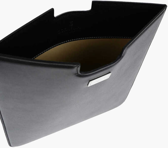 Huse mobil & tablete CORNELIANI Leather Tablet Case Black Barbati (BM 16472568) 3