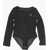 Converse Long Sleeve Ribbed Bodysuit Black