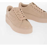 Sneakers Leather Athene Bold X Platform Sneakers With Visible Stitchi Barbati
