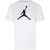 Nike Air Jordan Crew-Neck T-Shirt With Maxi Frontal Print Black & White