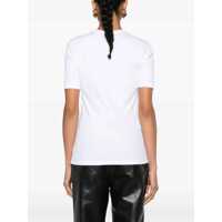Imbracaminte TOTEME Dama - Tricouri TOTEME TOTME Classic Ribbed T-Shirt WHITE Femei (BM 16472754) - B-mall.ro