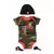 Converse Romper Suit Shoes And Hat Set Multicolor