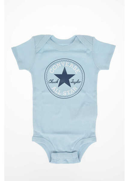 Salopete Converse Romper Suit Shoes And Hat Set Blue Baieti (BM 16472784) 2