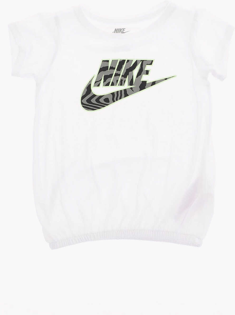 Tricouri Nike T-Shirt And Zebra-Print Leggings Set Black & White Baieti (BM 16472790) 2