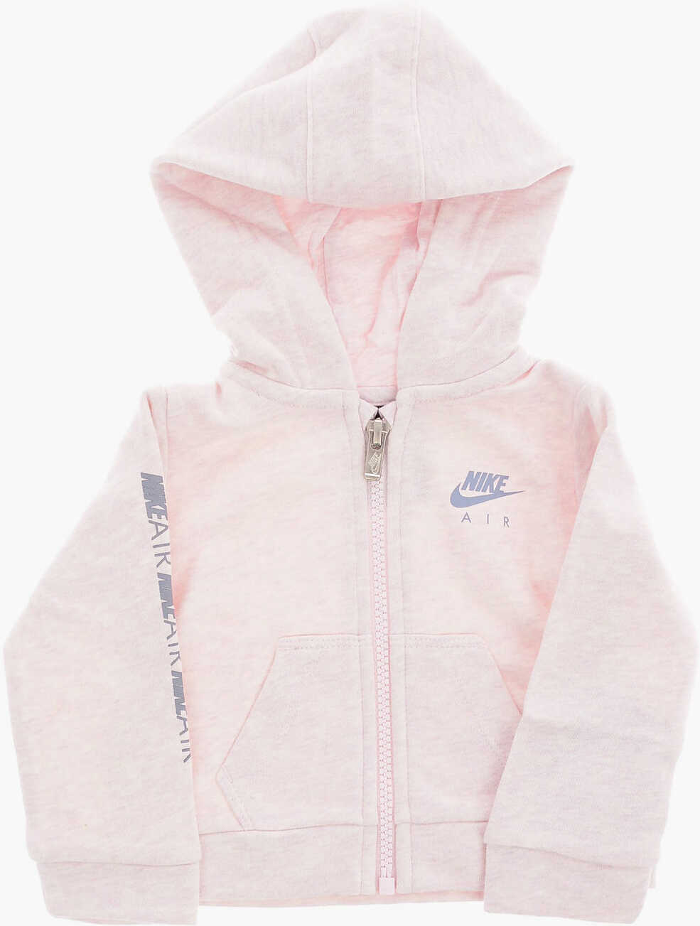 Bluze de trening Nike Air Hoodie Sweatshirt And Logo Side Band Leggings Set Pink Baieti (BM 16472796) 2